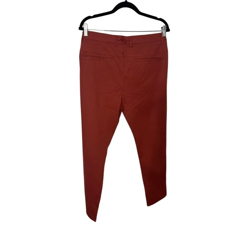 B. Scott Golf Apparel‎ Mens Tech Golf Pants Merlot 34/33 Comfort Stretch NWT